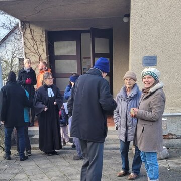 Odhalení desky Jana Blahoslava
